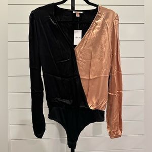 NWT WILLOW & ROOT Long Sleeve Bodysuit NWT Sz S
